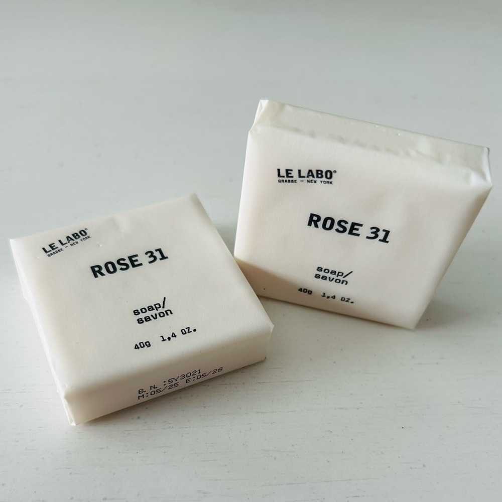 Le Labo Rose 31 Hand Soap - White Set of 2
